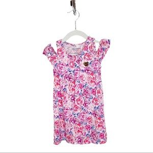 Juicy Couture Floral Cold-Shoulder Toddler Dress 4T